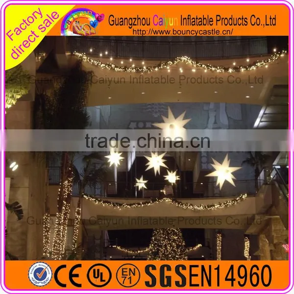 Colorful LED Changable Inflatable Star For Event Party Decoration photo-6
