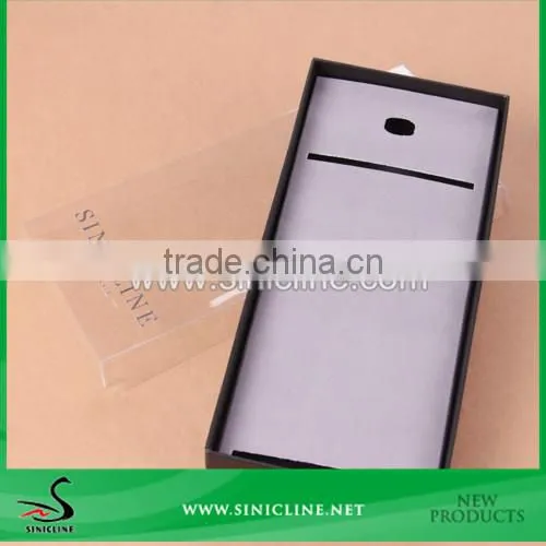 Sinicline Luxury Package Tie Box With Transparent Window for Gift photo-2