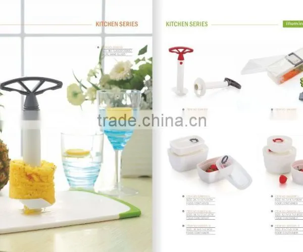 Plastic Kitchen Accessories Pineapple Slicer Peeler Corer photo-3