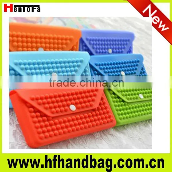 2013 Vietnam Hot Colorful Candy Silicone Purse Fashion Coin Purse for Women