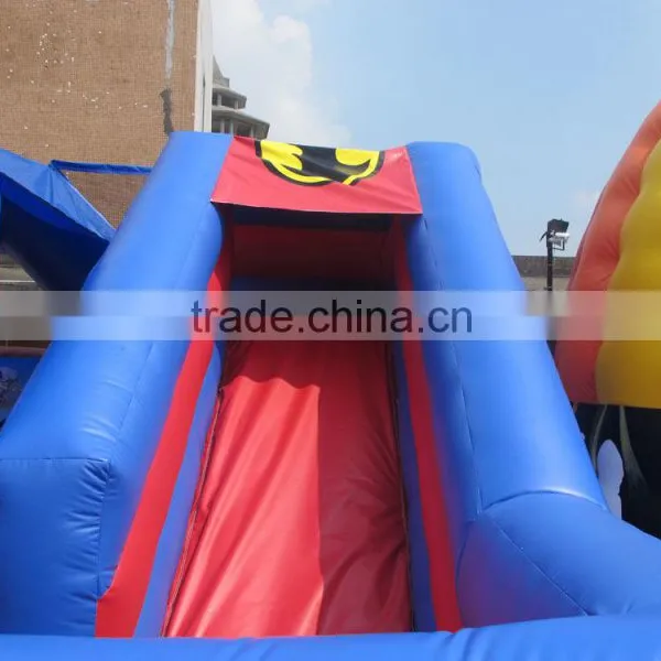 New Design Inflatable Combo Kids Games, Spider Man Bounce Slide for Kids photo-4