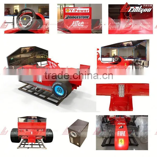 New Arrival Move 6DOF Fiberglass Car Body Racing F1 Car Simulator photo-6