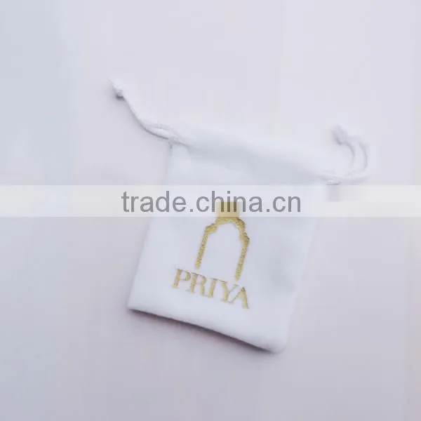 Round Bottom Drawstring Bag With Logo/VELVET Bag Drawstring photo-2