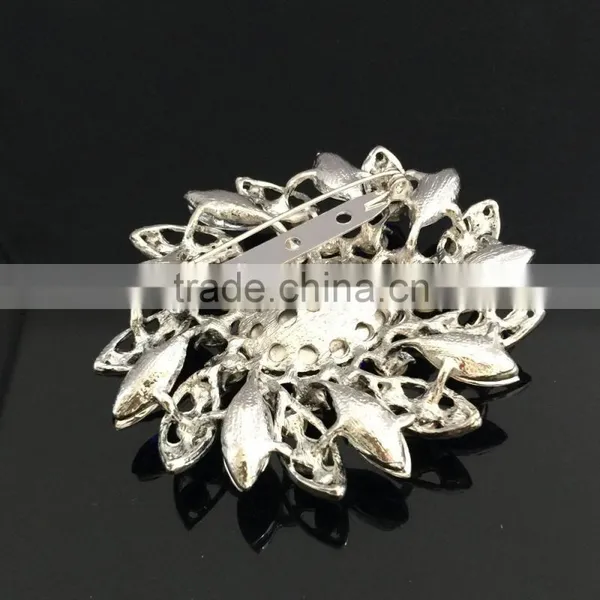 Wedding Bouquet Rhinestone Flower Brooch Pins,glasses Wholesale Colorful Rhinestone Brooch Pin for Dresses photo-4