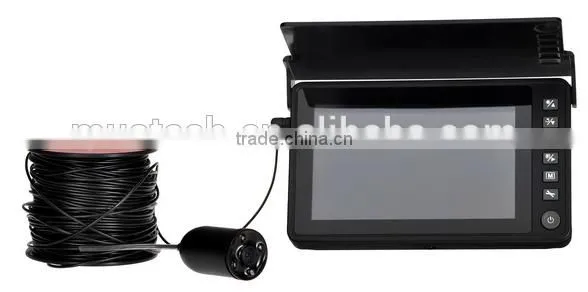 5.0'' 30/50m Cable Underwater Video Camera for Fishing With Recording photo-2