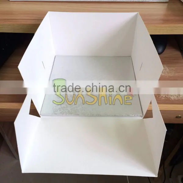 Custom Printed The Cake Box and Cake Board Set photo-3