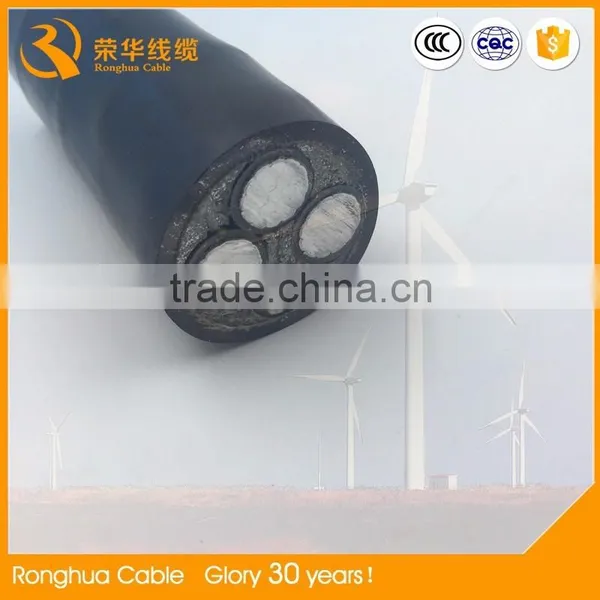 600V/1000V XLPE.PVC PE Insulation Underground 4mm2 6mm2 10mm2 16mm2 25mm2 35mm2 50mm2 70mm2 95mm2 120mm2 Electric Power Cable photo-2