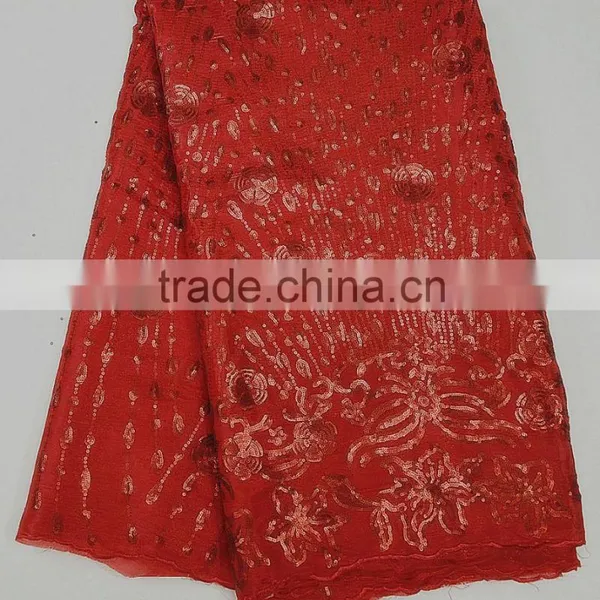 2015 Fashion Shtyle Washable Silk Fabric Heavy Silk Fabric Pink Silk Brocade Fabric for Party Dress photo-5