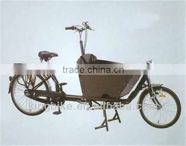 Two Front Wheel Steel Front Carrier Cargo Bike photo-2