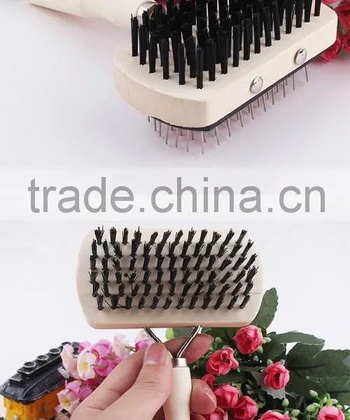 Pet Grooming Wooden Two Sides Comb With Brush photo-5