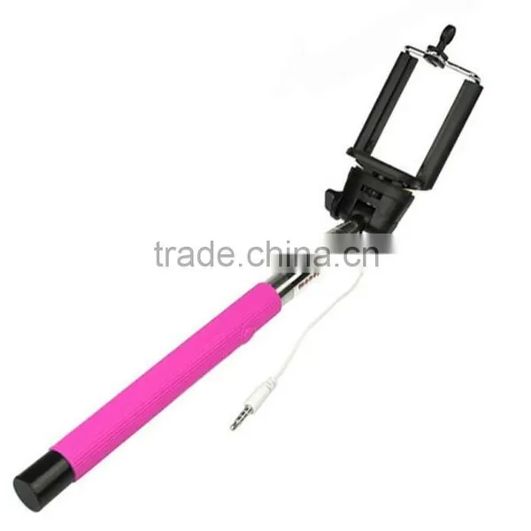 Selfie Stick With Cable, Monopod Selfie Stick, Cable Take Pole Selfie Stick photo-2