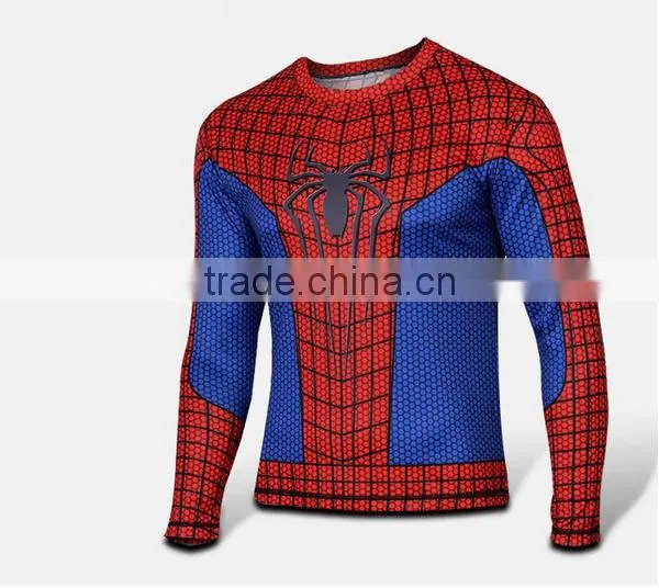Bodybuilding Short Sleeve Marvel Cotton T Shirt Hot Items photo-4