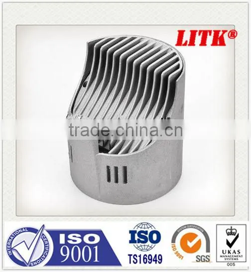 Aluminum Anodized Led Street Light Heat Sinks Housing