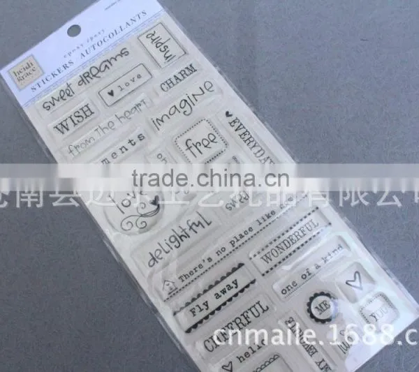Custom Epoxy Sticker,interesting Epoxy Sticker,room Deocration Epoxy Sticker photo-2