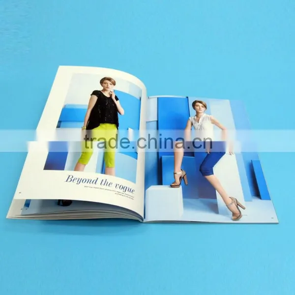 Glossy Magazine Printing/cloth Magazine Printing/A4 Magazine Printing/magazine Perfect Binding photo-5