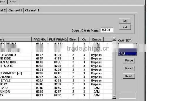 4in1 DVB-T IP TS UDP MPTS IRD(4 DVB-C RF In,4*CI,4 ASI+IP 4*MPTS*multicast Out) photo-2