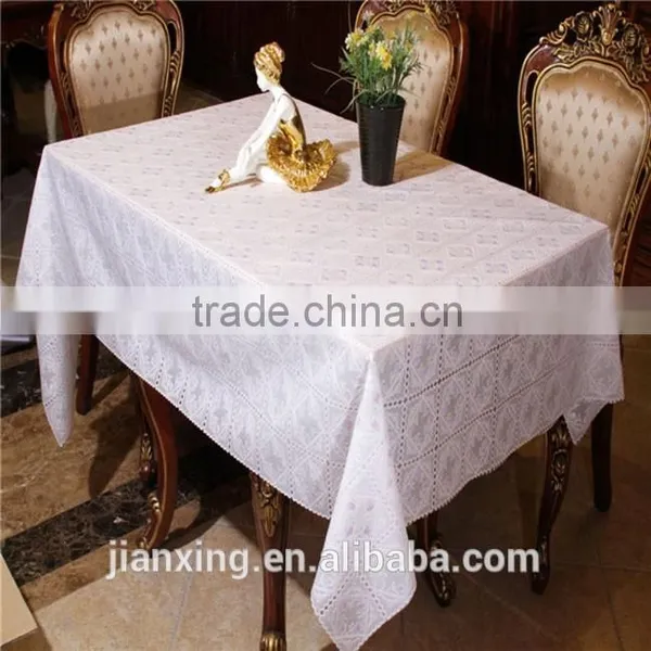 Dongguan Trade Assurance Supplier 137cm PVC Vinyl Lace Table Covers photo-5