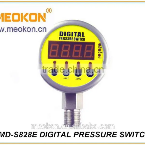 MD-S828E Radial Direction Mounting High Precision Water, Oil, Gas Intelligent Digital Pressure Switch Quality Choice photo-2