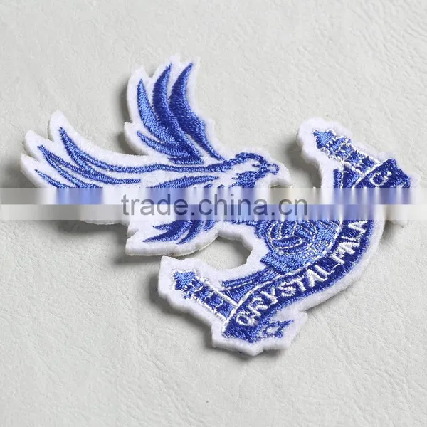 Dark Blue Eagle Logo Decorative Label for Knit Cap photo-4
