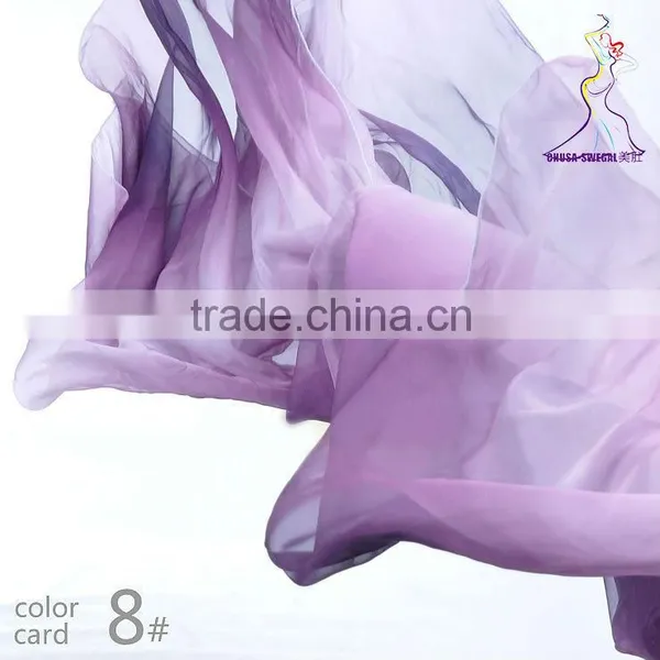 SWEGAL Chinese Silk Belly Dance Fan Veils,belly Dance Face Veil SGBDD14001 photo-3