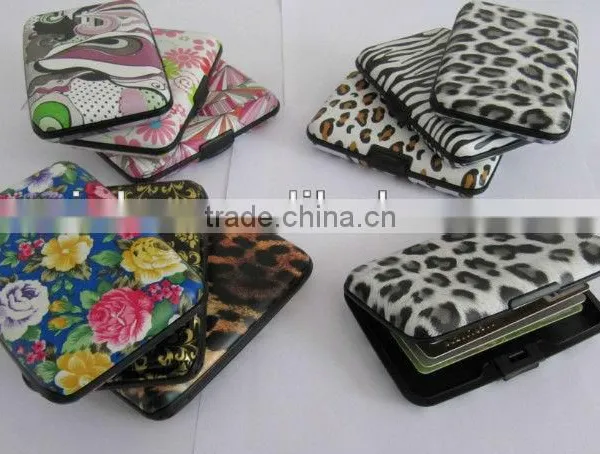 Bank Card Case Aluminum Wallet