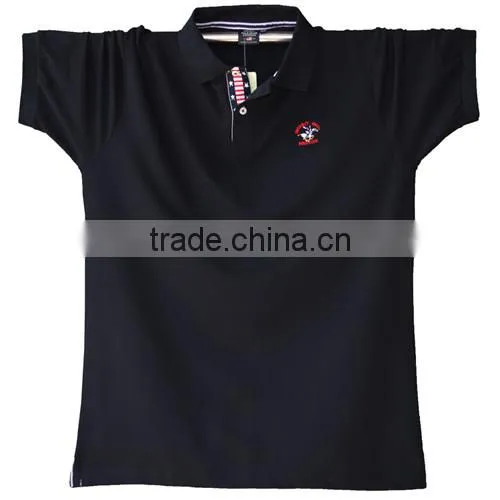 Custom design cotton pique embroider polo shirt