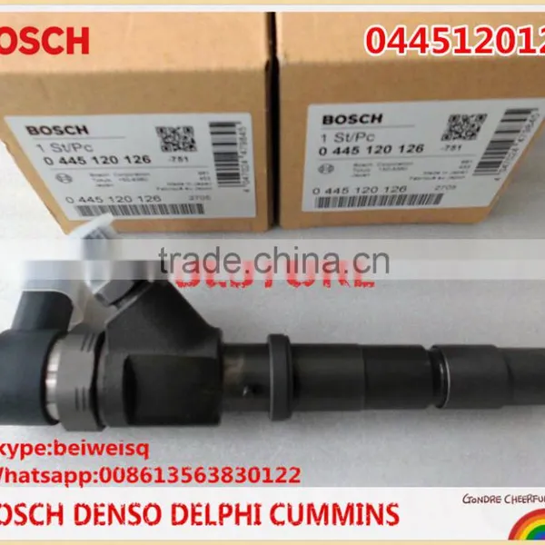 Genuine Common Rail Injector 0445120126 for KOBELCO SK130-8 SK140-8 IN STOCK !!