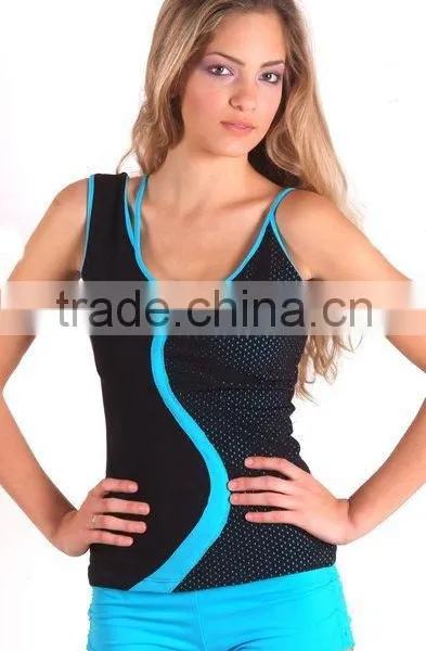 Womens Sports Wear Sports Clothing Ladies Sports Singlet photo-2
