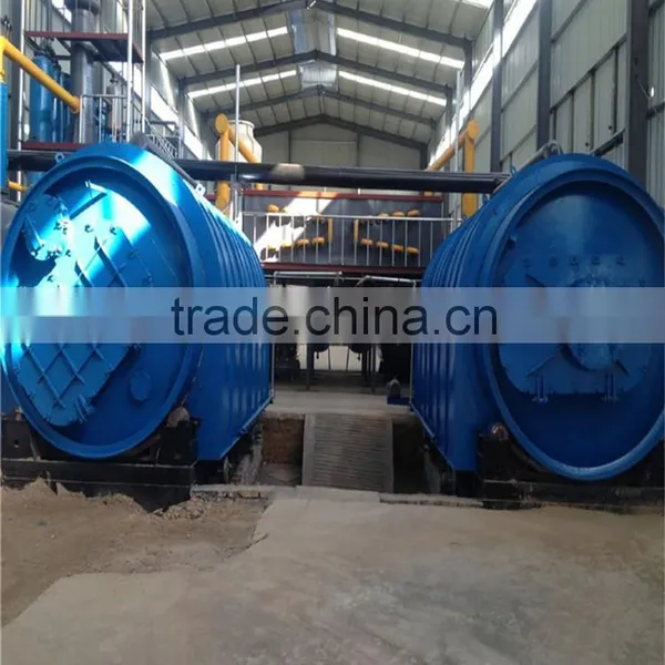 High Oil Rate Waste Tyre to Oil Pyrolysis Plant With CE and ISO photo-4