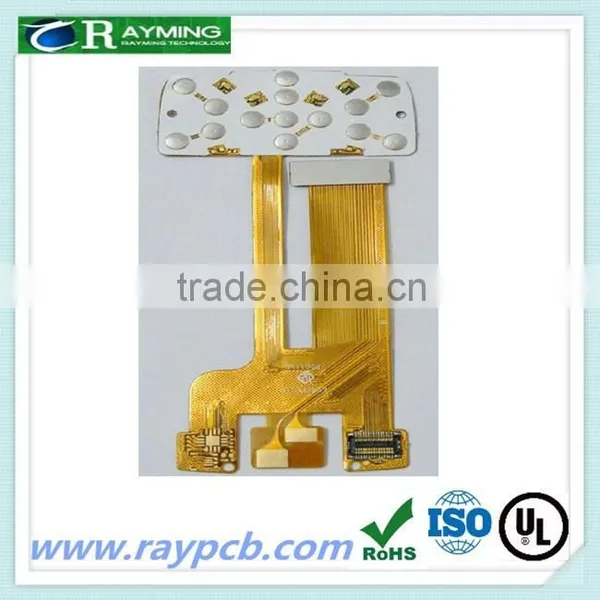 0.2MM Thickness Yellow Soldermask Flexible Pcb Board photo-2