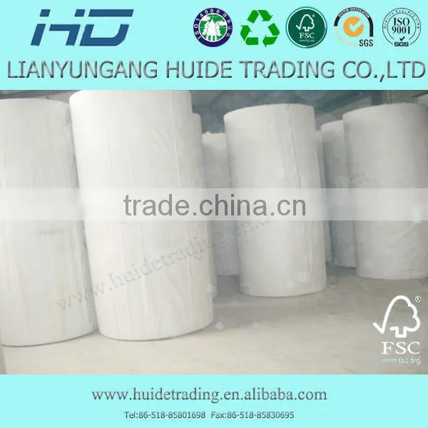 Wholesale Recycled Pulp or 100% Virgin Wood Pulp Parent Roll