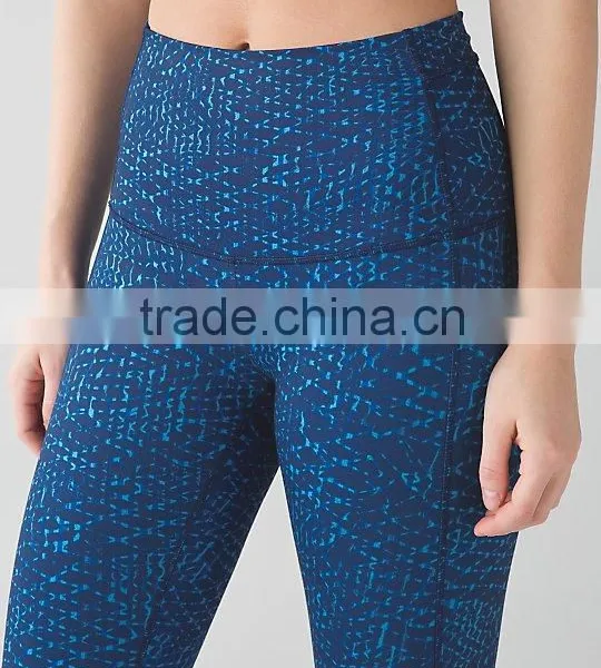 Wholesale Custom Fashion Breathable Skinny Yoga Pants for Women 2015 Sportswear Manufacturer photo-2