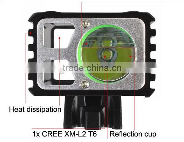 YZL891 Xml t6 Led Bicycle Light Bicycle Accessories Bicycle Light Rechargeable photo-4