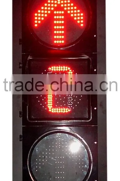 Factory Customizable Led Red Green Traffic Light Timer Count Down Number Arrow Use at Pedestrian Crossing Road photo-4
