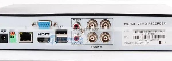 4CH 1080P HD CVI CVR Recording And 4Pcs IR Dome CVI Camera Kit System photo-4