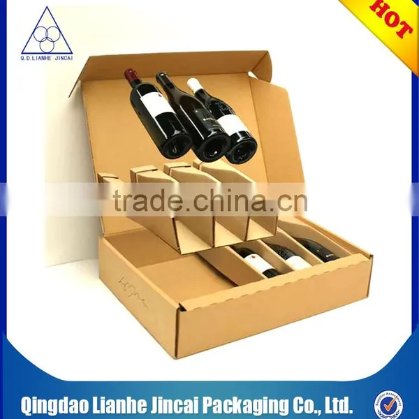 Corrugated Wine Box With Dividers Supplier's Choice photo-3