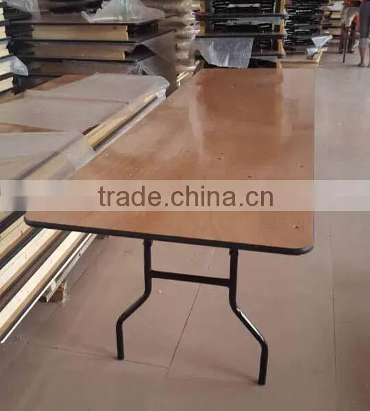 Rectangle Wooden Folding Table photo-4