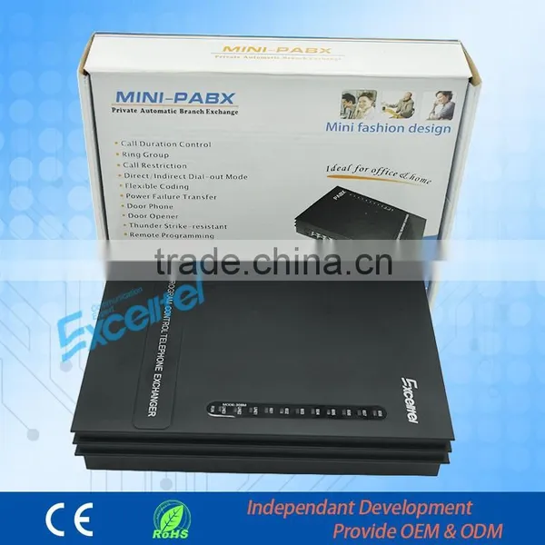 Excelltel /PABX System / SOHO PBX / Mini Pbx/MD206 2 CO Line 6 Extension for Home and Office photo-4