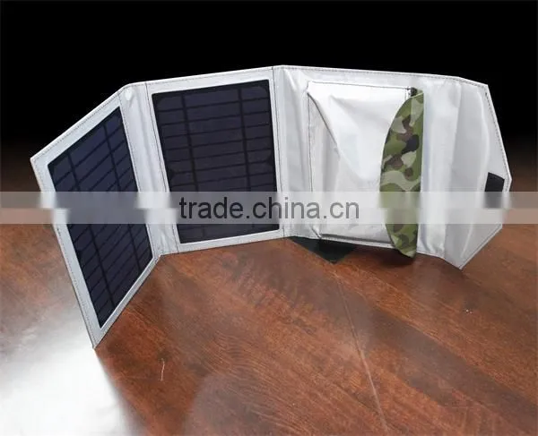 Universal 7W Monocrystalline Portable Foldable Solar Panel Charger photo-4