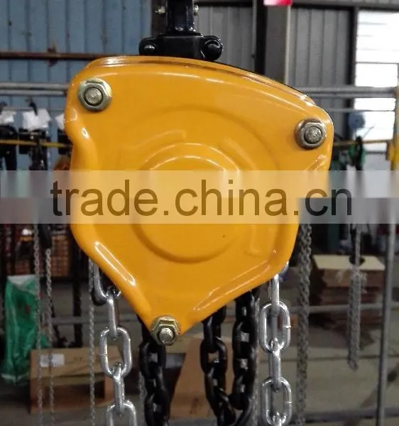 2016 CE APPROVED MANUAL HOIST/ CHAIN HOIST/ CHAIN BLOCK, 0.5T-50T, WITH G80 CHAIN photo-4