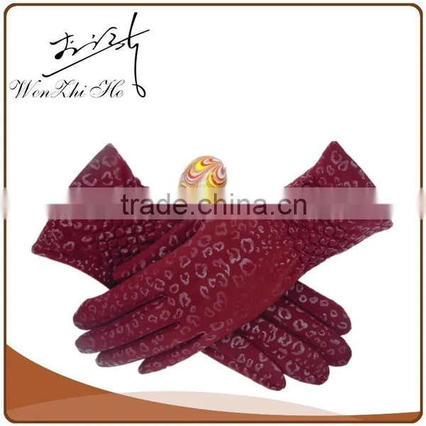 Personalized Elastic Fabric Gloves For Cold Winter photo-3