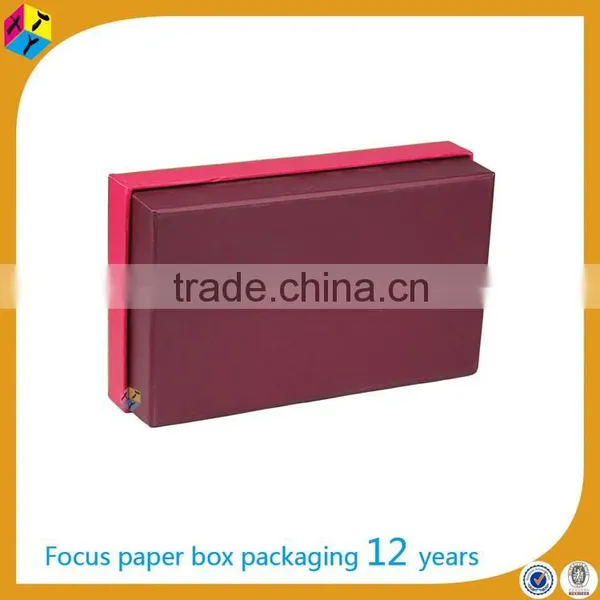 Custom Pink Cardboard Foil Stamped Box photo-4