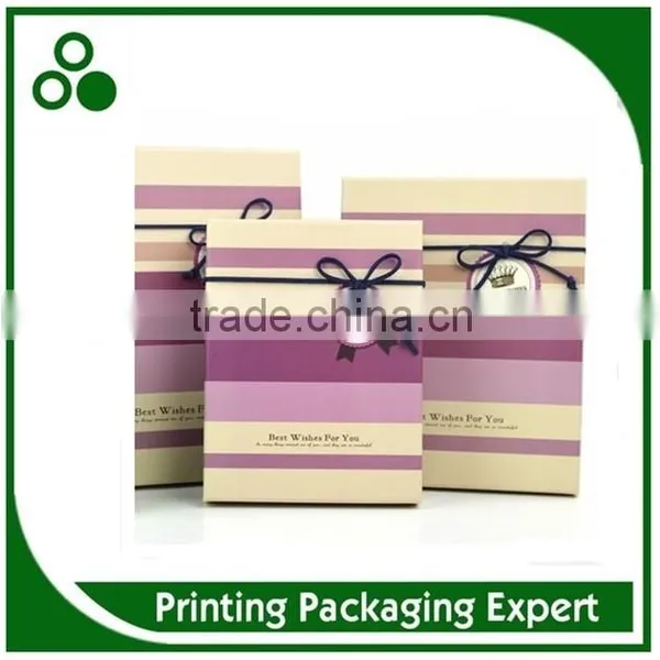CUSTOM HANDMADE RECYCLED RECTANGLE DECORATIVE CARDBOARD PACKAGING GIFT PAPER BOX WITH ROPE CLOSURE photo-4