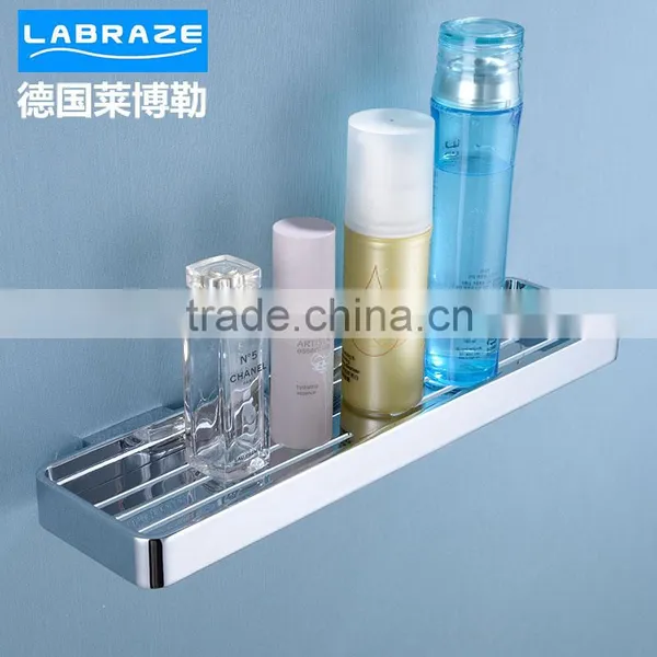 LABRAZE LE8014 Long Rectangle Corner Bathroom Rack With Chrome Plating photo-2