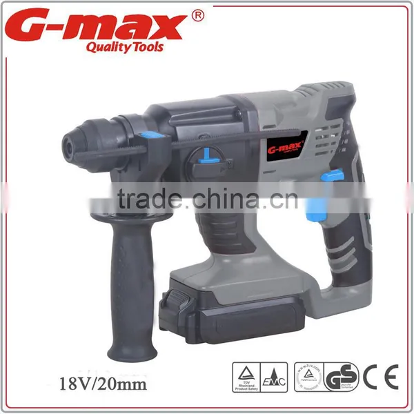 G-max New Arrival 18V Lithium Cordless Rotary Hammer Drill GT13071 photo-4
