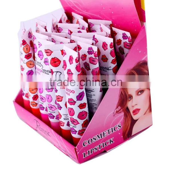 Romatic Bear Matte Liquid Long Lasting Lipstick Peel off Gloss for the Sexy Full Lips photo-3