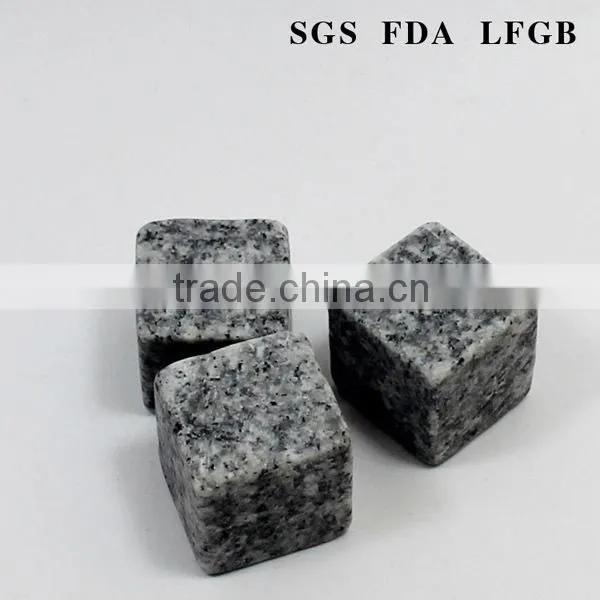 2cm Reusable Granite Ice Cube , Whiskey Stones, Chilling Stones photo-3