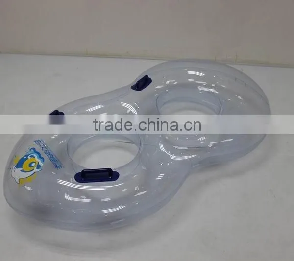 PVC Twin Holes Swim Ring With Hander photo-5