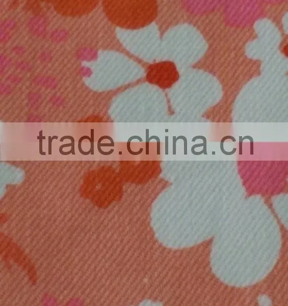 Plain Printed Cotton/100% Cotton Herringbone Twill Fabric photo-4
