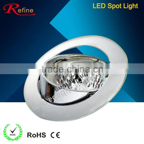 Die-casting and Steel Halogen Downlight and Spot Light
